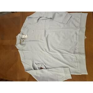 Torrey Pines Men's 1/4 Zip Pullover Sweatshirt Light Blue 2XL